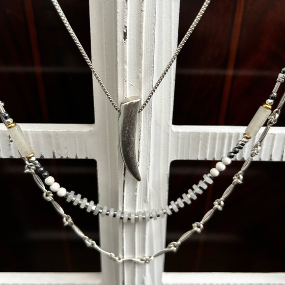 Stella & Dot Tiburon multi-strand necklace - Picture 2 of 3